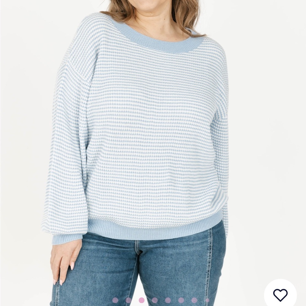 Smash + Tess Sky Blue Women's Sweater